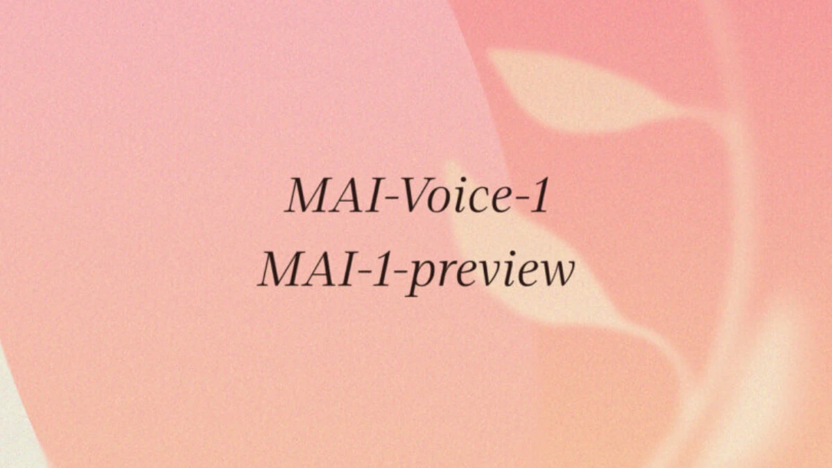 Microsoft idzie na swoje. Premiera dwóch autorskich modeli AI