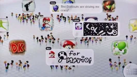 Miiverse screen