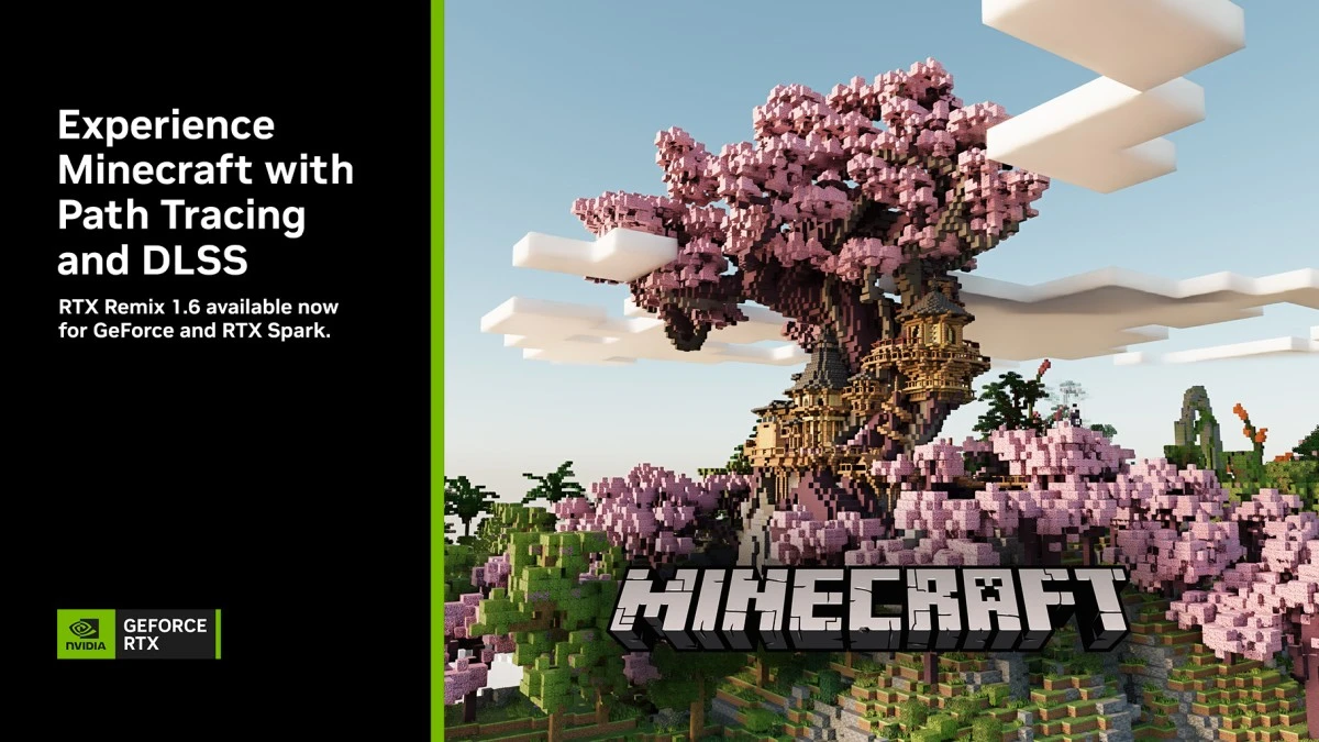 Minecraft Java Edition wygląda jak inna gra. RTX Remix 1.6 już dostępny