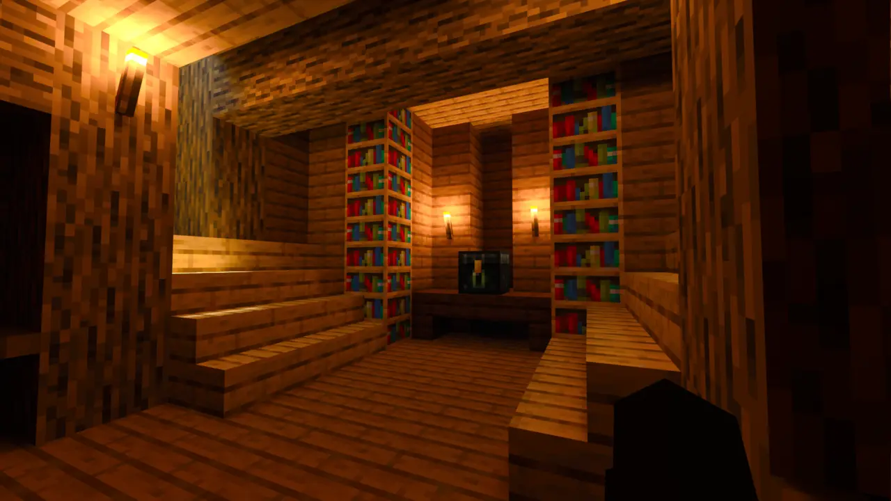 Minecraft RTX path tracing