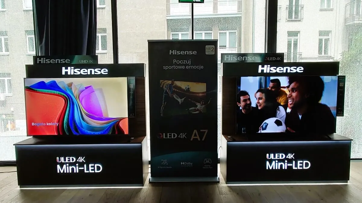 Inwazja telewizorów Mini LED Hisense