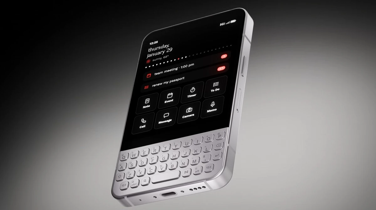 Smartfon jak BlackBerry? Minimal Phone 2 ma klawiaturę QWERTY i ekran OLED
