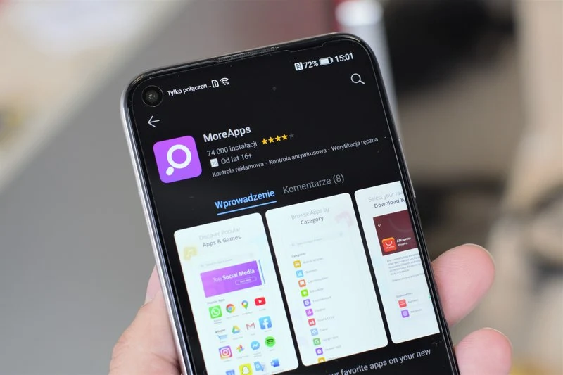 MoreApps – sposób na dodatkowe aplikacje dla smartfonów Huawei bez usług Google