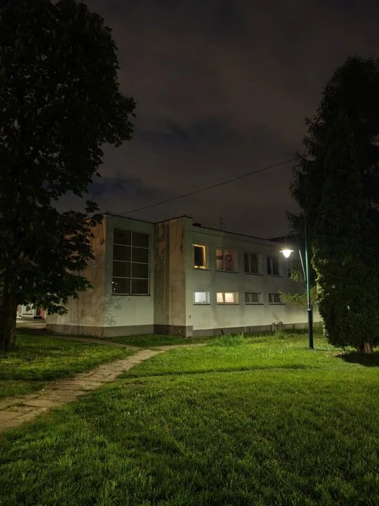 Aparat główny - tryb nocny