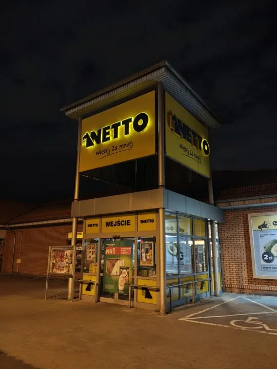 Aparat główny - tryb nocny