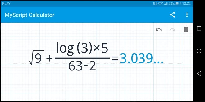 MyScript Calculator – świetny kalkulator bez… przycisków (recenzja)