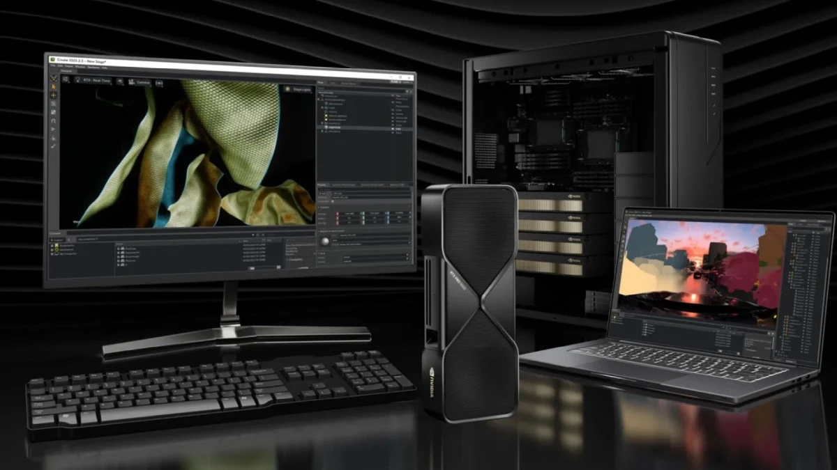 NVIDIA RTX Pro 6000 i inne nowe karty graficzne zaprezentowane