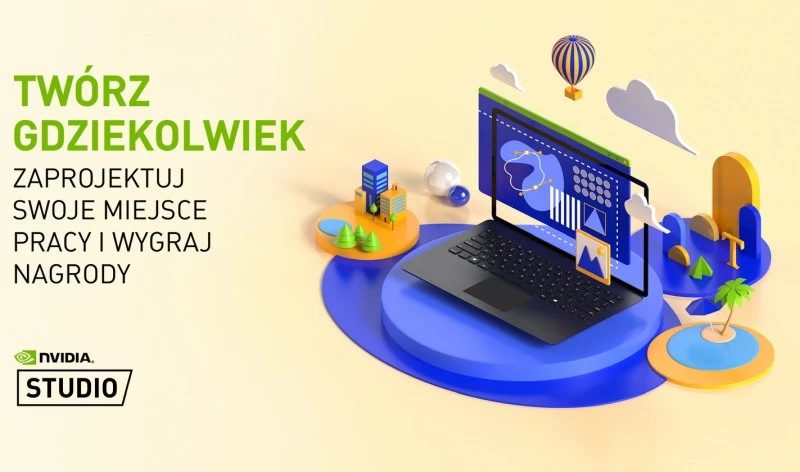 Twórz gdziekolwiek z NVIDIA Studio – rusza konkurs z nagrodami
