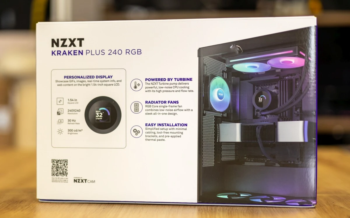 NZXT Kraken Plus 240 RGB recenzja