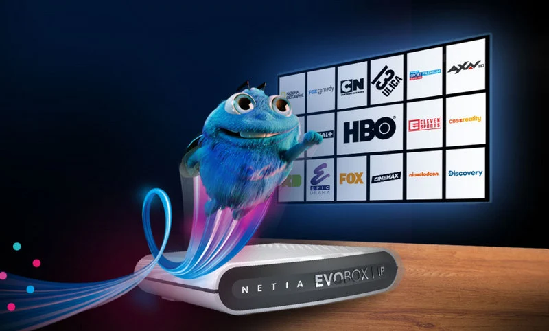 Netia EvoBox – debiut dekodera z ofertą pakietów TV