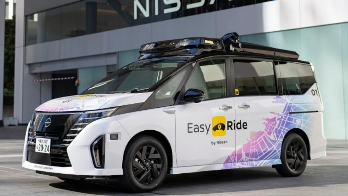 Nissan testuje autonomiczne pojazdy na zatłoczonych ulicach Japonii