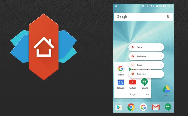 Nova Launcher 5.0 dostępny w Google Play