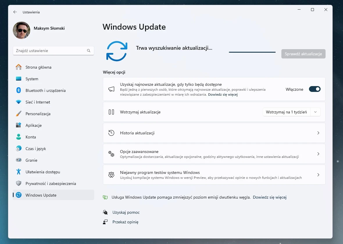 Nowa aktualizacja Windows 11 windows update