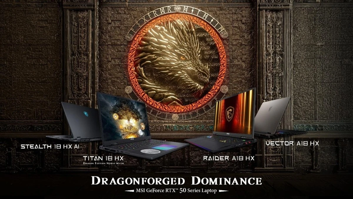 Nowe laptopy MSI z układami RTX 5000 na CES 2025