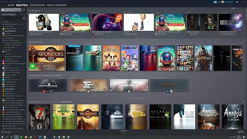 Wielka aktualizacja Steama dostępna dla każdego! Zobaczcie co się zmieniło