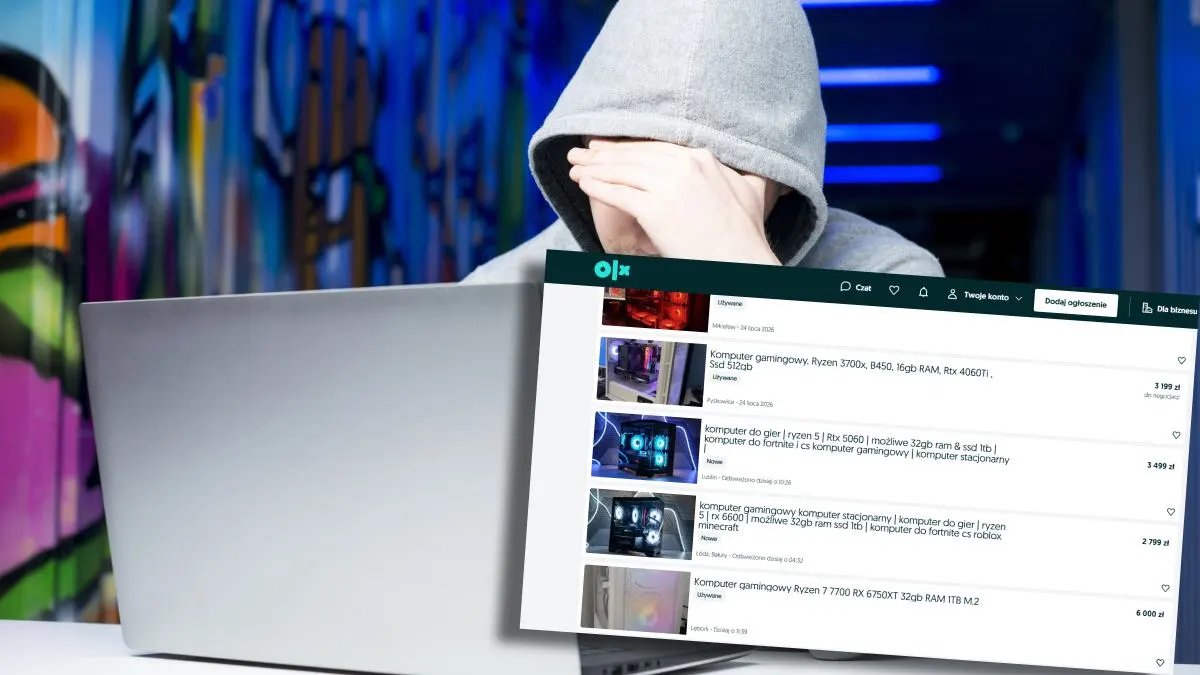 Chciałem kupić komputer na OLX. Połowa ogłoszeń okazała się podejrzana