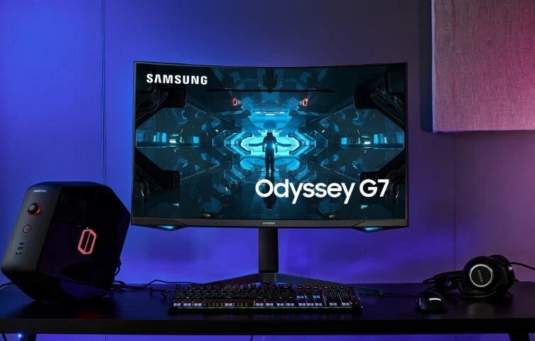 Zakrzywiony monitor Samsung Odyssey G7 trafi do sklepów tym miesiącu