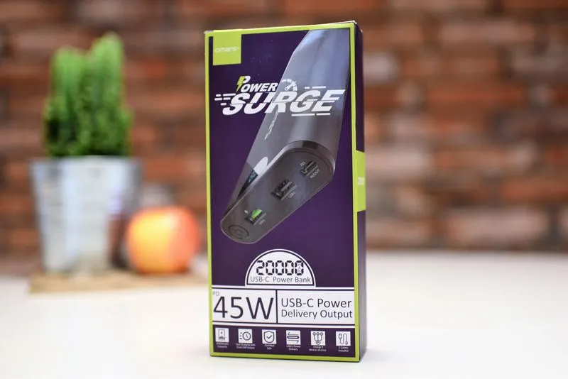 Omars Power Surge 20000 mAh – test powerbanka, którym naładujesz ultrabooka