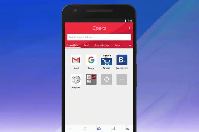 Opera na Androida otrzymała nowy wygląd