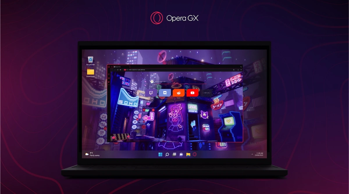 Nowa Opera GX pozwala personalizować Windowsa