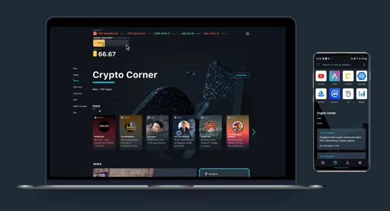 Opera prezentuje przeglądarkę Web3 dla fanów kryptowalut