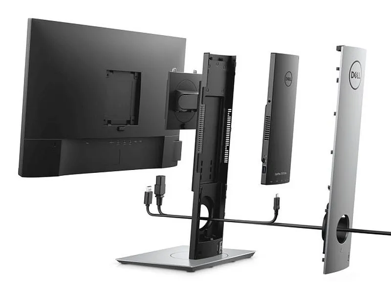 Dell stworzył modularny komputer w podstawie do monitora – tańszy od Apple Stand