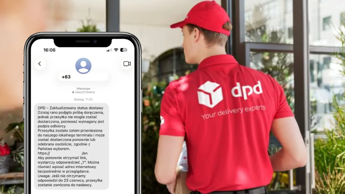 Oszuści podszywają się pod DPD. Ten jeden SMS wyczyści twoje konto do zera
