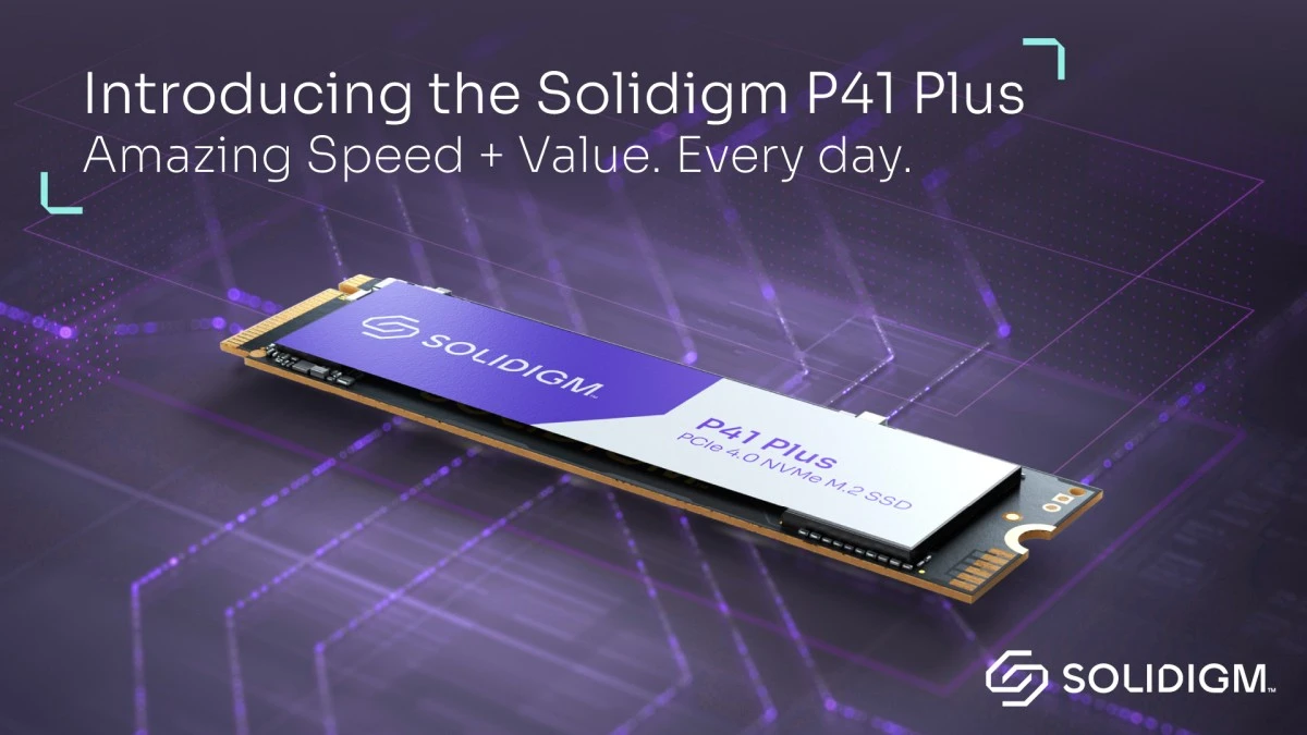 Solidigm zapowiada tanie i szybkie dyski SSD M.2. Na start Solidigm P41 Plus
