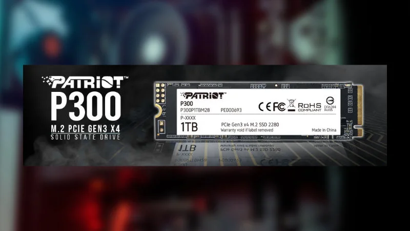 PATRIOT P300 – wydajny SSD M.2 w budżetowym wydaniu