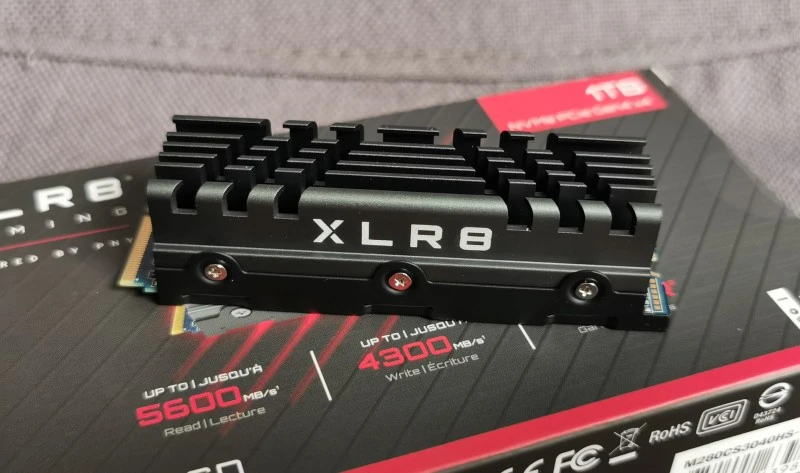PNY XLR8 CS3040 1 TB – recenzja dysku SSD M.2 PCie 4.0 z imponującym radiatorem