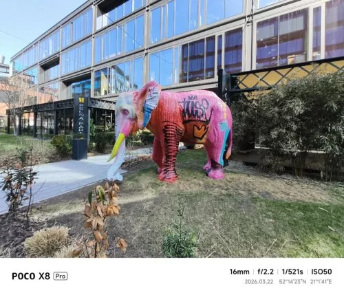 POCO X8 Pro przykładowe zdjęcia