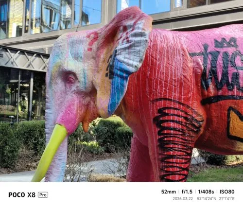 POCO X8 Pro przykładowe zdjęcia