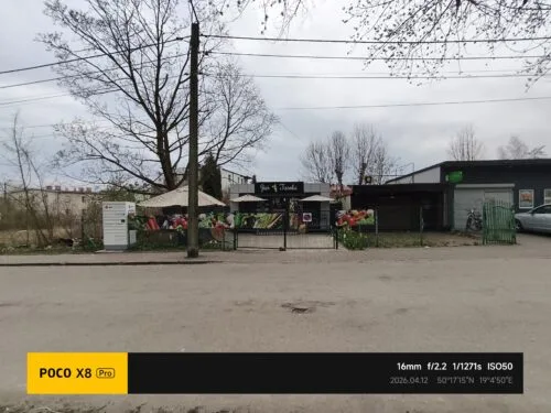 POCO X8 Pro przykładowe zdjęcia