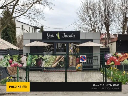 POCO X8 Pro przykładowe zdjęcia