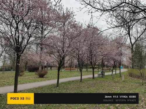 POCO X8 Pro przykładowe zdjęcia