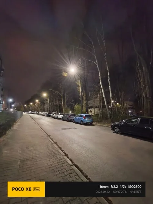 POCO X8 Pro przykładowe zdjęcia