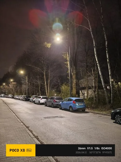 POCO X8 Pro przykładowe zdjęcia