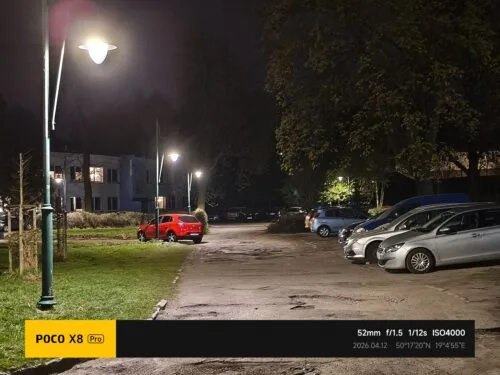 POCO X8 Pro przykładowe zdjęcia