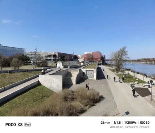 POCO X8 Pro przykładowe zdjęcia