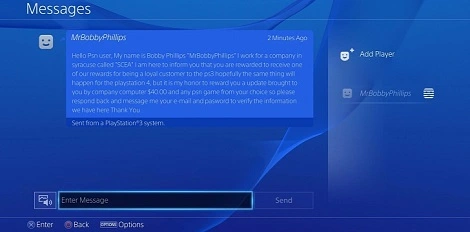 Ataki phishingowe rozprzestrzeniają się na platformie PlayStation 4