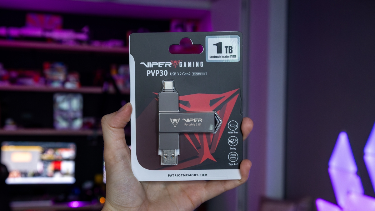 Dysk SSD jako pendrive? Recenzja Patriot VIPER PVP30 Duo Compact 1 TB