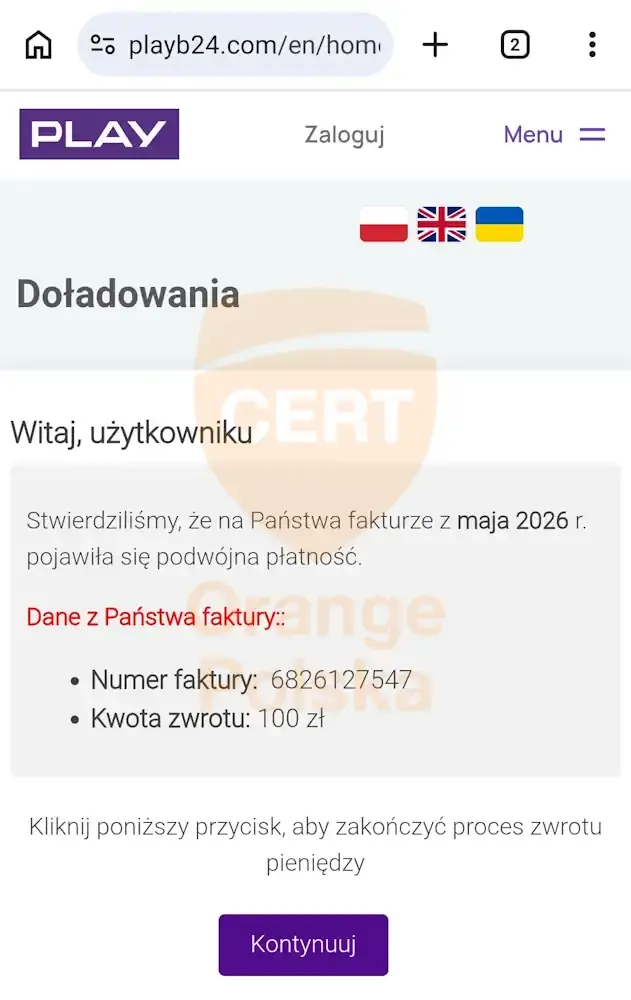 Orange ostrzega klientów Play. Ten atak może dotyczyć też innych sieci