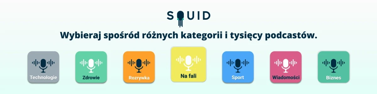 Podcasty w SQUID na Android Auto i Apple CarPlay