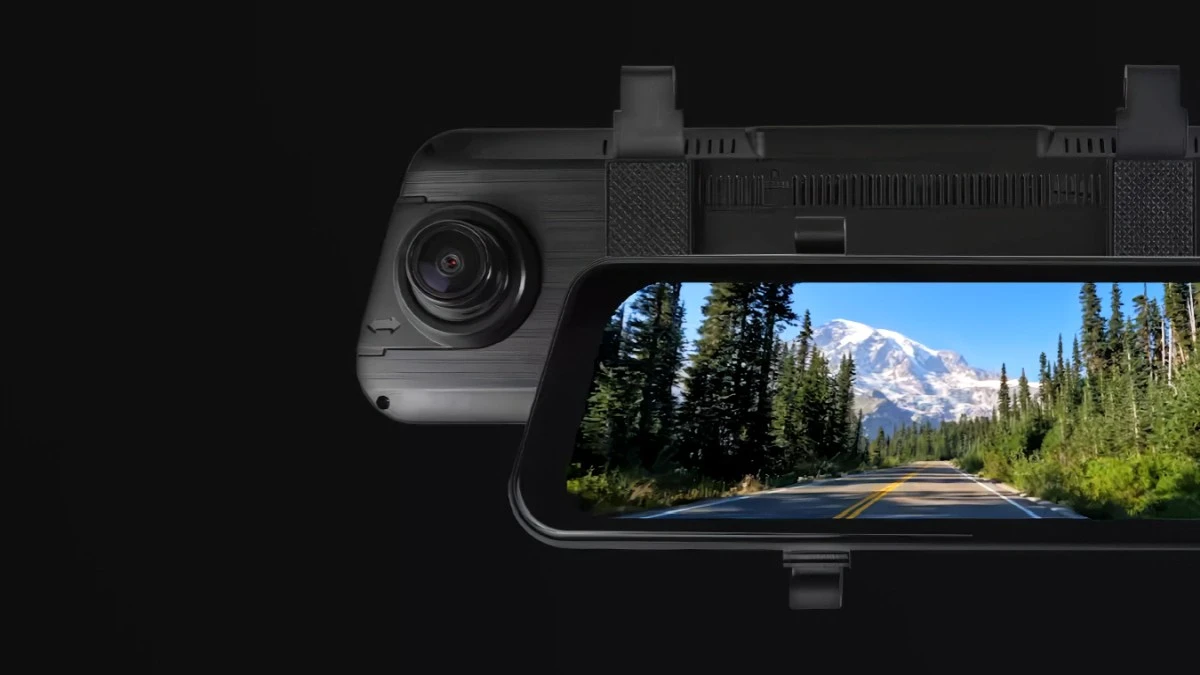 Polski wideorejestrator Prido X8 4K Wi-Fi GPS zastąpi lusterko w aucie