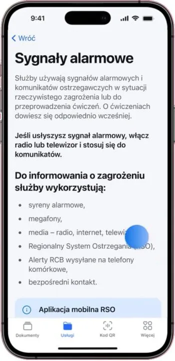 Ogólnokrajowy test syren alarmowych. W aplikacji mObywatel sprawdzisz, jak brzmią i co oznaczają