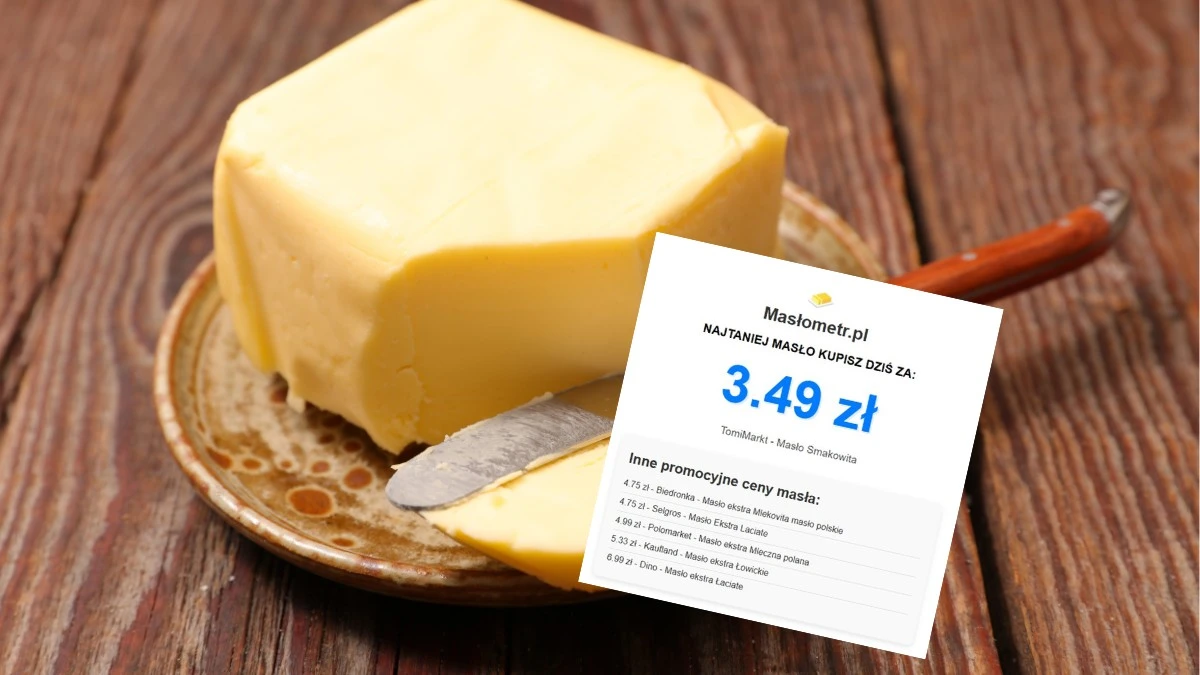 Porównywarka cen masła online już działa