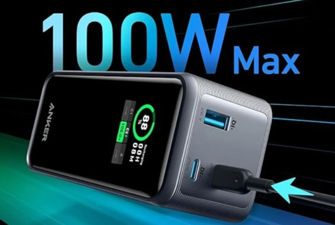 Powerbank marki Anker umożliwia podłączenie trzech urządzeń jednocześnie. Źródło: Anker