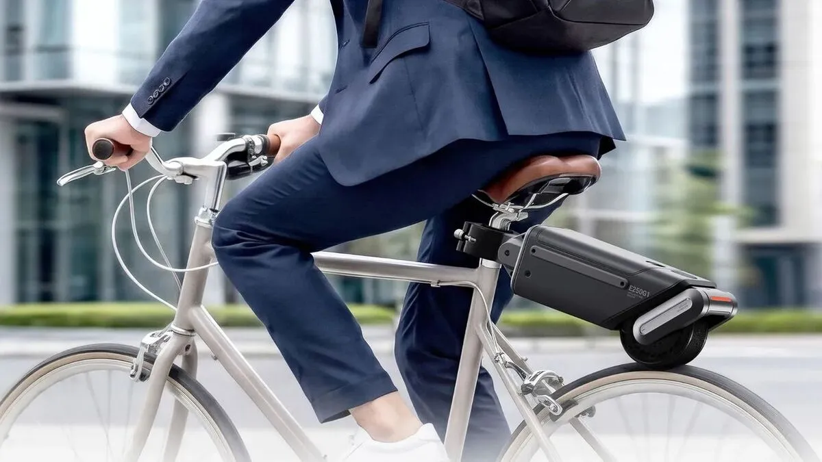 Zwykły rower zmienia się w elektryczny w kilka minut. ASUS pokazał świetny gadżet
