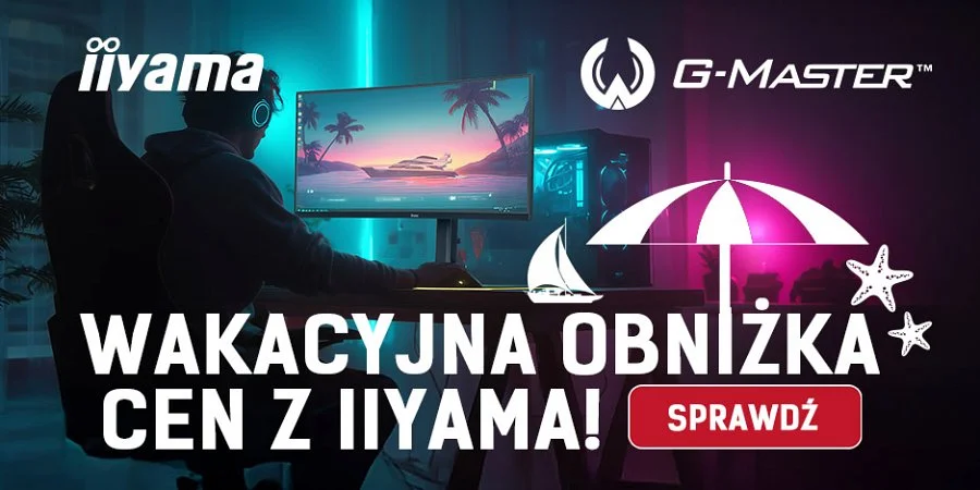 Promocja iiyama na koniec roku szkolnego. Tanie monitory gamingowe i biurowe