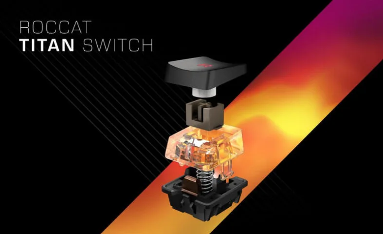 ROCCAT zaprezentował autorskie przełączniki Titan i nową klawiaturę mechaniczną Vulcan